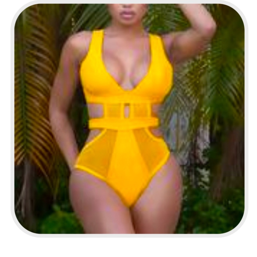 Matte Collection-Eliseo One Piece - Yellow- NEW